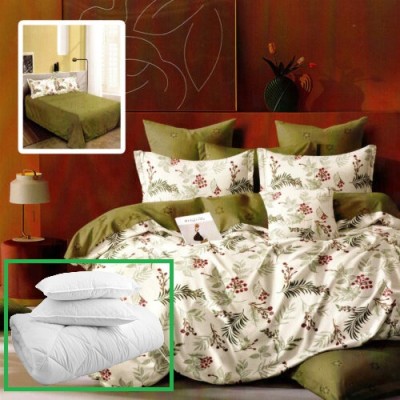 Pachet promo lenjerie pat finet 6 piese + 2 perne + pilota (m367)